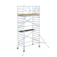 Rusztowanie jezdne elewacyjne - 135 cm x 250 cm x 6,2 m - Euroscaffold