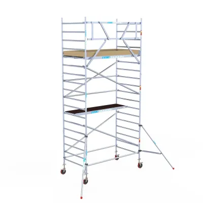 Rusztowanie jezdne elewacyjne - 135 cm x 250 cm x 6,2 m - Euroscaffold