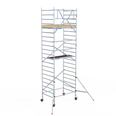 Rusztowanie jezdne elewacyjne - 135 cm x 190 cm x 7,2 m - Euroscaffold