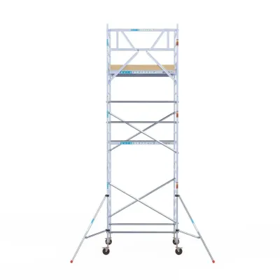 Mobile facade scaffolding - 135 cm x 190 cm x 7.2 m - Euroscaffold