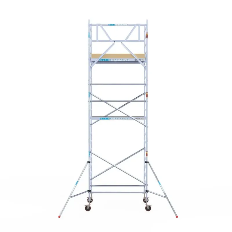 Mobile facade scaffolding - 135 cm x 190 cm x 7.2 m - Euroscaffold