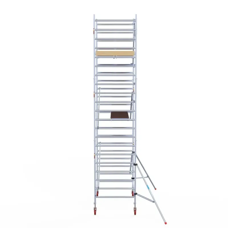 Mobile facade scaffolding - 135 cm x 190 cm x 7.2 m - Euroscaffold