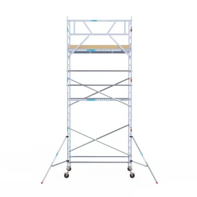 Mobile facade scaffold - 135 cm x 250 cm x 7.2 m - Euroscaffold