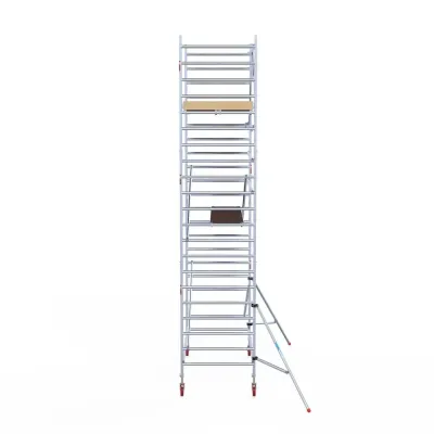 Mobile facade scaffold - 135 cm x 250 cm x 7.2 m - Euroscaffold