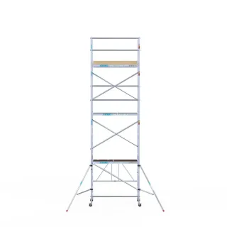 Rusztowanie aluminiowe jezdne Combi - 90 cm x 190 cm x 7,5 m - wysokie