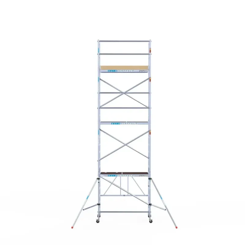 Rusztowanie aluminiowe jezdne Combi - 90 cm x 190 cm x 7,5 m - wysokie
