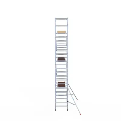 Rusztowanie aluminiowe jezdne Combi - 90 cm x 190 cm x 7,5 m - wysokie