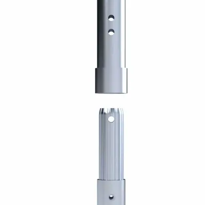 End frame - 2 rungs - 135 cm x 50 cm - protection