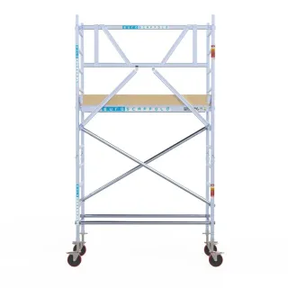 Rusztowanie jezdne Basic - 75 cm x 190 cm x 4,2 m - Euroscaffold