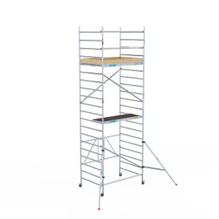 Mobile aluminum scaffolding Combi - 135 cm x 190 cm x 6.5 m