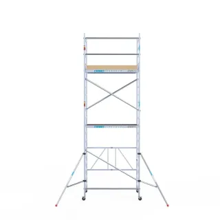 Mobile aluminum scaffolding Combi - 135 cm x 190 cm x 6.5 m