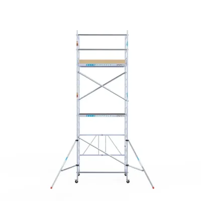 Mobile aluminum scaffolding Combi - 135 cm x 190 cm x 6.5 m