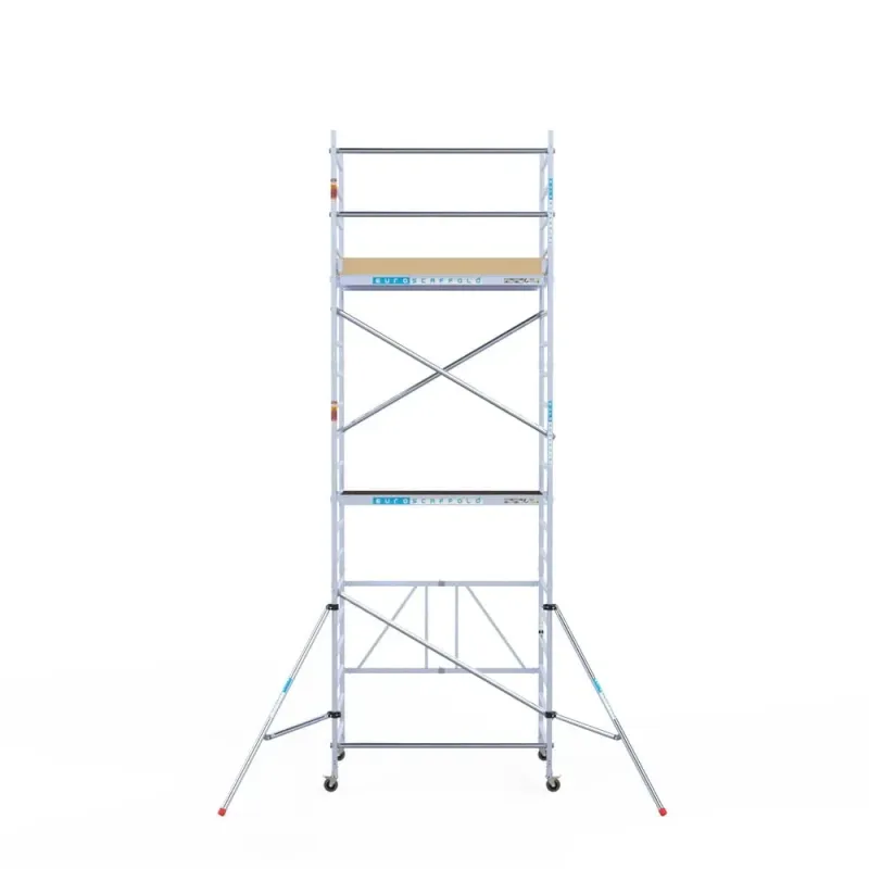 Mobile aluminum scaffolding Combi - 135 cm x 190 cm x 6.5 m