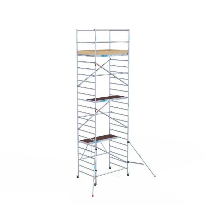Rusztowanie aluminiowe jezdne Combi - 135 cm x 190 cm x 7,5 m