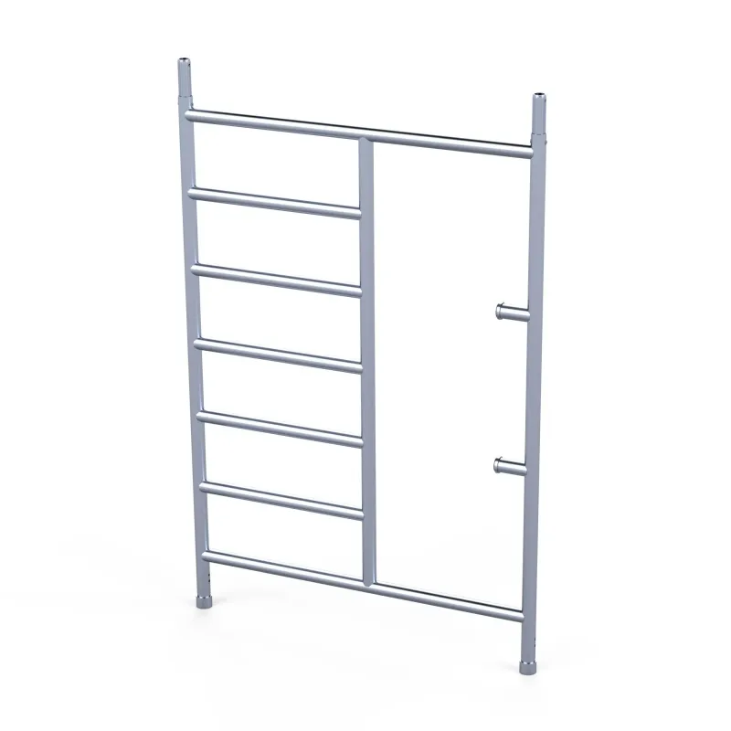 Rusztowanie aluminiowe - wieża schodowa - 135 cm x 250 cm x 10,2 m