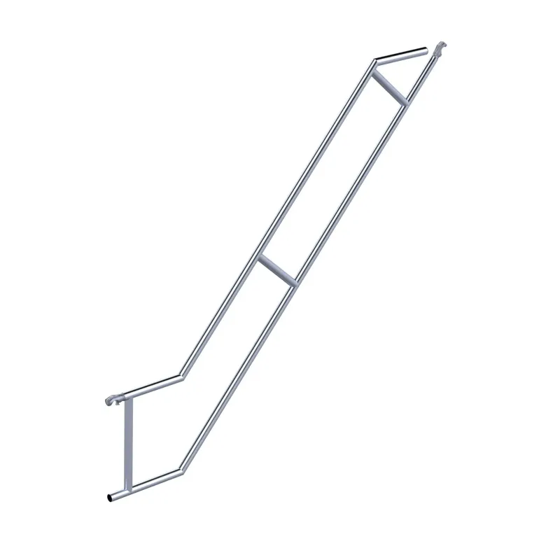 Rusztowanie aluminiowe - wieża schodowa - 135 cm x 250 cm x 12,2 m