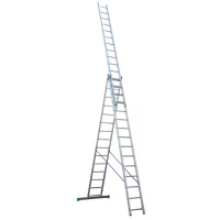 Drabina Drabex 3 x 15 - wysokość robocza 10,10 m