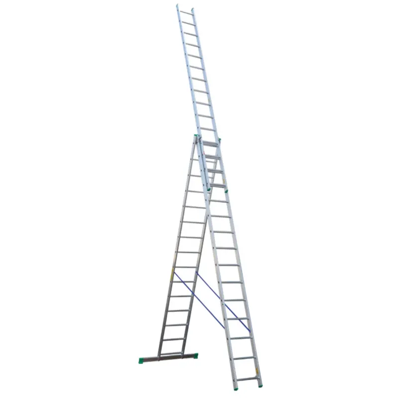 Drabina Drabex 3 x 15 - wysokość robocza 10,10 m