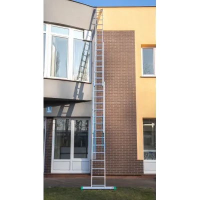 Drabina Drabex 3 x 15 - wysokość robocza 10,10 m