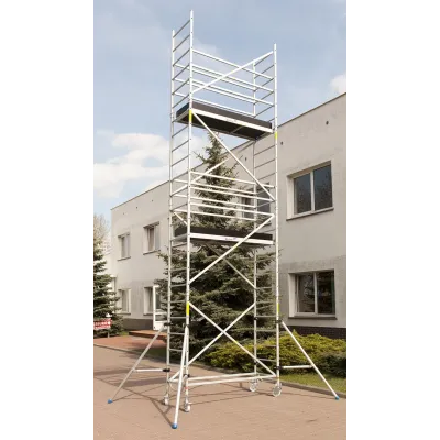 Rusztowanie jezdne Drabex RA 600 R-R - wysokość robocza 7,21 m