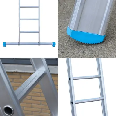 Drabina Eurostairs (Euroscaffold) 1 x 14 - wysokość robocza 4,75 m