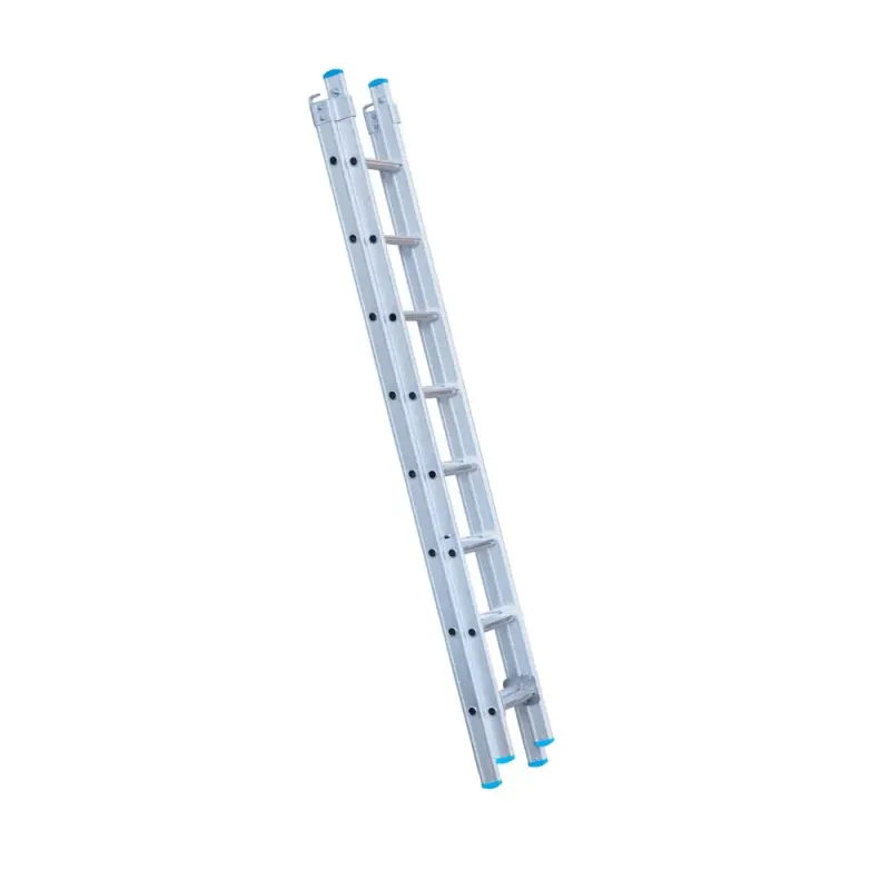 Drabina dwuelementowa Eurostairs (Euroscaffold) 2 x 8 - wysokość robocza do 4,50 m