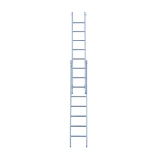 Drabina dwuelementowa Eurostairs (Euroscaffold) 2 x 8 - wysokość robocza do 4,50 m