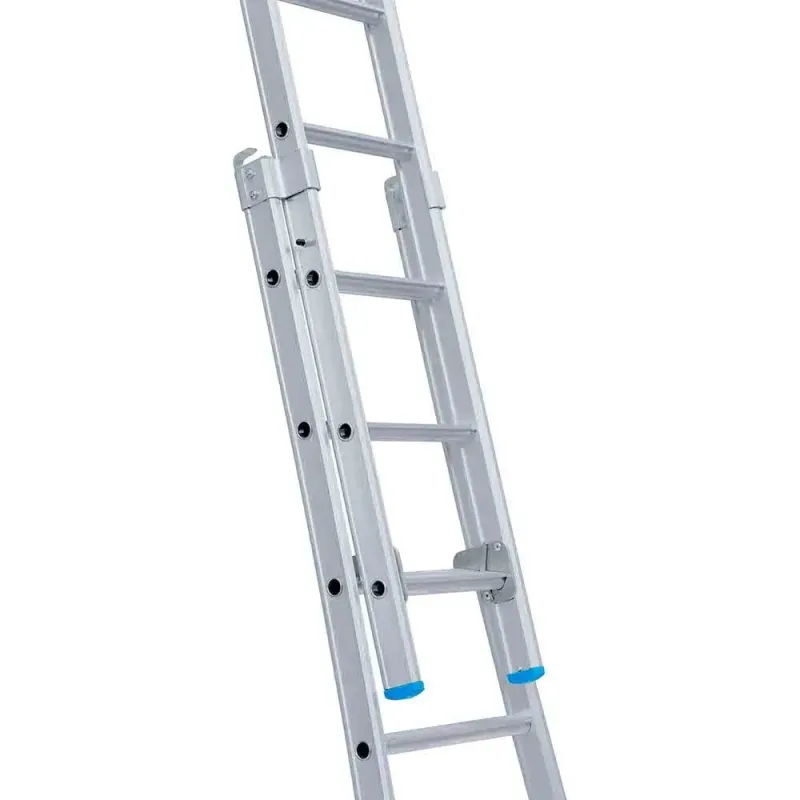 Drabina wygięta dwuelementowa Eurostairs (Euroscaffold) 2 x 8 - wysokość robocza do 4,50 m