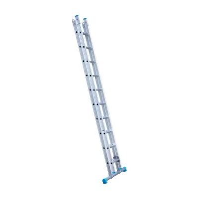 Drabina dwuelementowa Eurostairs (Euroscaffold) 2 x 10 - wysokość robocza do 5,5 m