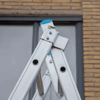 Drabina dwuelementowa Eurostairs (Euroscaffold) 2 x 10 - wysokość robocza do 5,5 m
