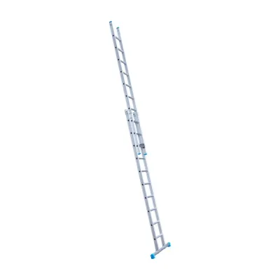 Drabina dwuelementowa Eurostairs (Euroscaffold) 2 x 10 - wysokość robocza do 5,5 m