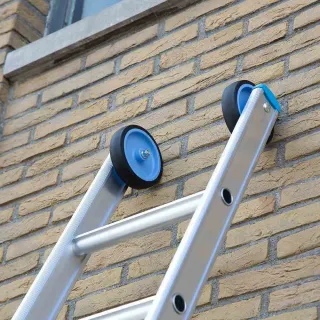 Drabina dwuelementowa Eurostairs (Euroscaffold) 2 x 12 - wysokość robocza do 5,5 m