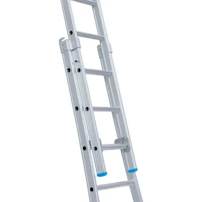 Drabina dwuelementowa Eurostairs (Euroscaffold) 2 x 12 - wysokość robocza do 5,5 m
