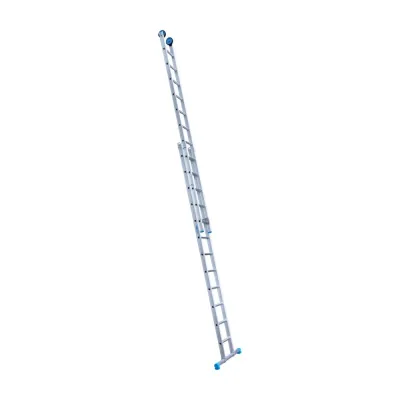 Drabina dwuelementowa Eurostairs (Euroscaffold) 2 x 12 - wysokość robocza do 5,5 m