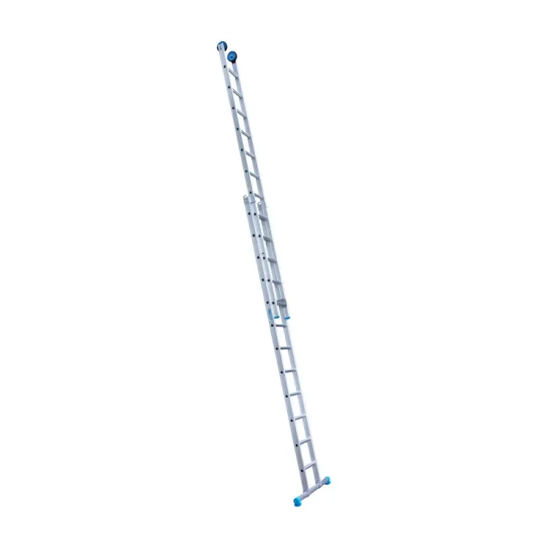 Drabina dwuelementowa Eurostairs (Euroscaffold) 2 x 12 - wysokość robocza do 5,5 m