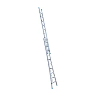 Drabina wygięta dwuelementowa Eurostairs (Euroscaffold) 2 x 10 - wysokość robocza do 5,5 m