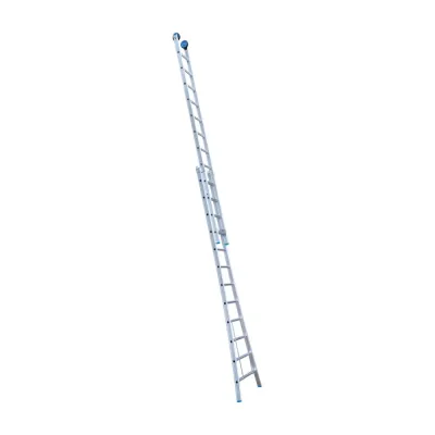 Drabina wygięta dwuelementowa Eurostairs (Euroscaffold) 2 x 12 - wysokość robocza do 6,5 m