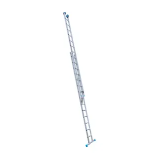 Drabina dwuelementowa Eurostairs (Euroscaffold) 2 x 14 - wysokość robocza do 7,5 m