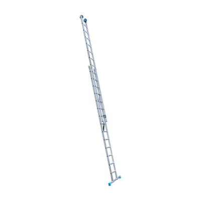 Drabina dwuelementowa Eurostairs (Euroscaffold) 2 x 14 - wysokość robocza do 7,5 m