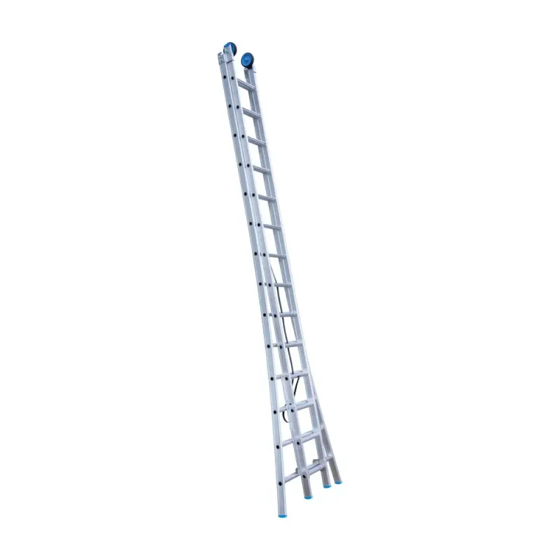 Drabina wygięta dwuelementowa Eurostairs (Euroscaffold) 2 x 14 - wysokość robocza do 7,5 m