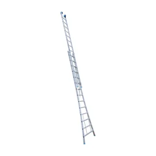 Drabina wygięta dwuelementowa Eurostairs (Euroscaffold) 2 x 14 - wysokość robocza do 7,5 m