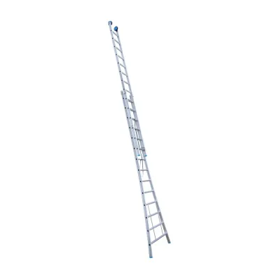 Drabina wygięta dwuelementowa Eurostairs (Euroscaffold) 2 x 14 - wysokość robocza do 7,5 m