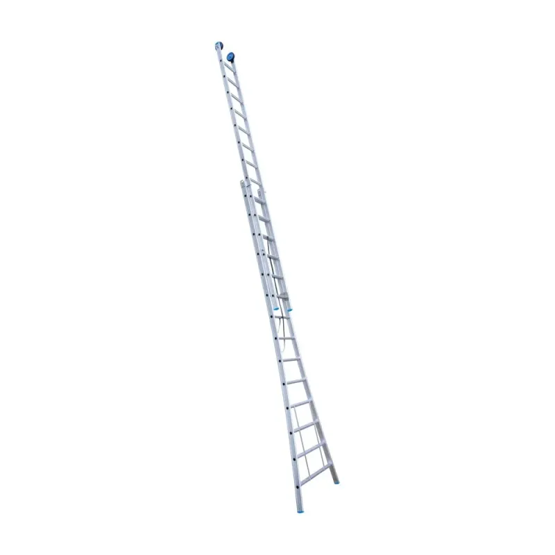 Drabina wygięta dwuelementowa Eurostairs (Euroscaffold) 2 x 14 - wysokość robocza do 7,5 m