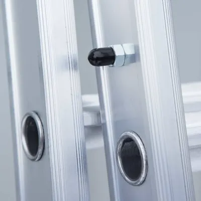 Stabilna drabina trzyelementowa Eurostairs (Euroscaffold) 3 x 10 - wysokość robocza do 7,25 m