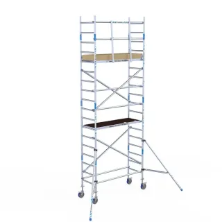 Rusztowanie Alumexx Light 75 cm x 190 cm - wysokość robocza 6,2 m