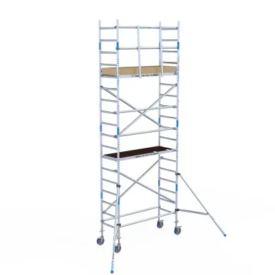 Rusztowanie Alumexx Light 75 cm x 190 cm - wysokość robocza 6,2 m