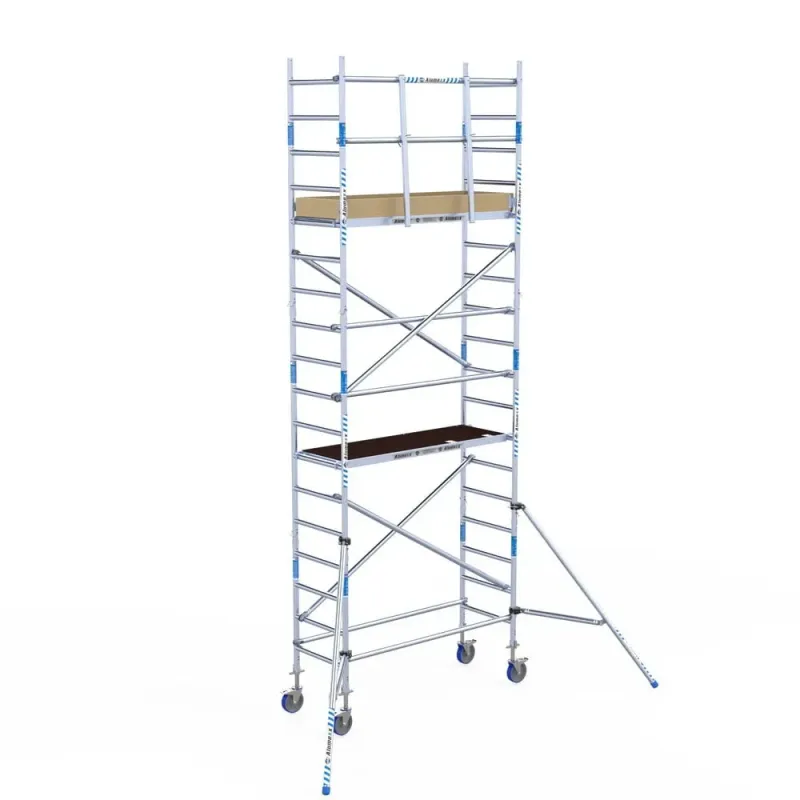 Rusztowanie Alumexx Light 75 cm x 190 cm - wysokość robocza 6,2 m