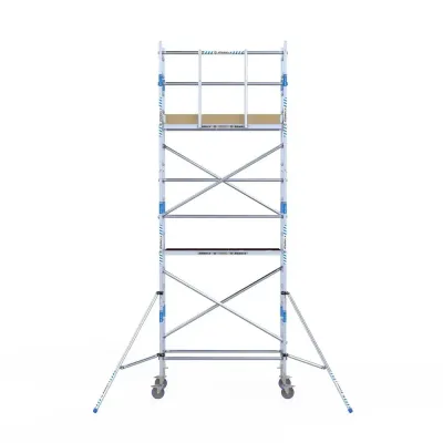 Rusztowanie Alumexx Light 75 cm x 190 cm - wysokość robocza 6,2 m