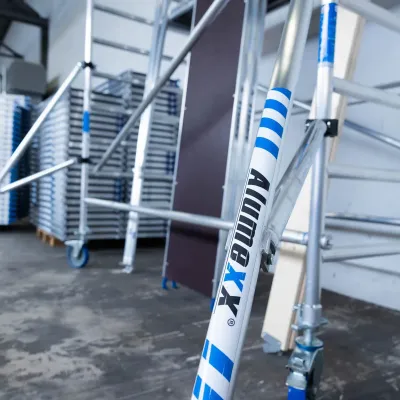 Rusztowanie Alumexx Light 75 cm x 190 cm - wysokość robocza 9,2 m