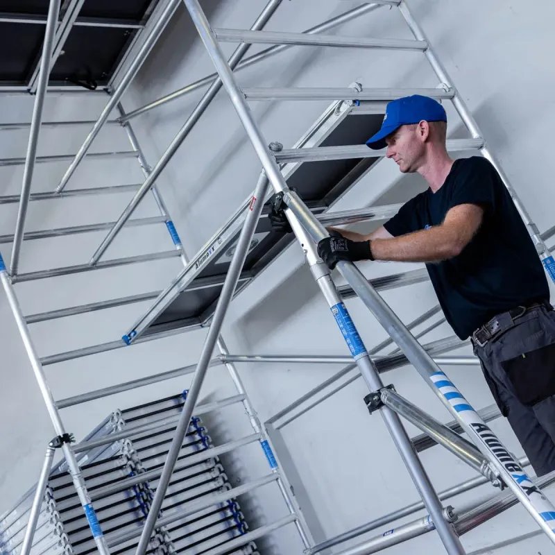Alumexx Light scaffolding 75 cm x 190 cm - working height 33.5 ft